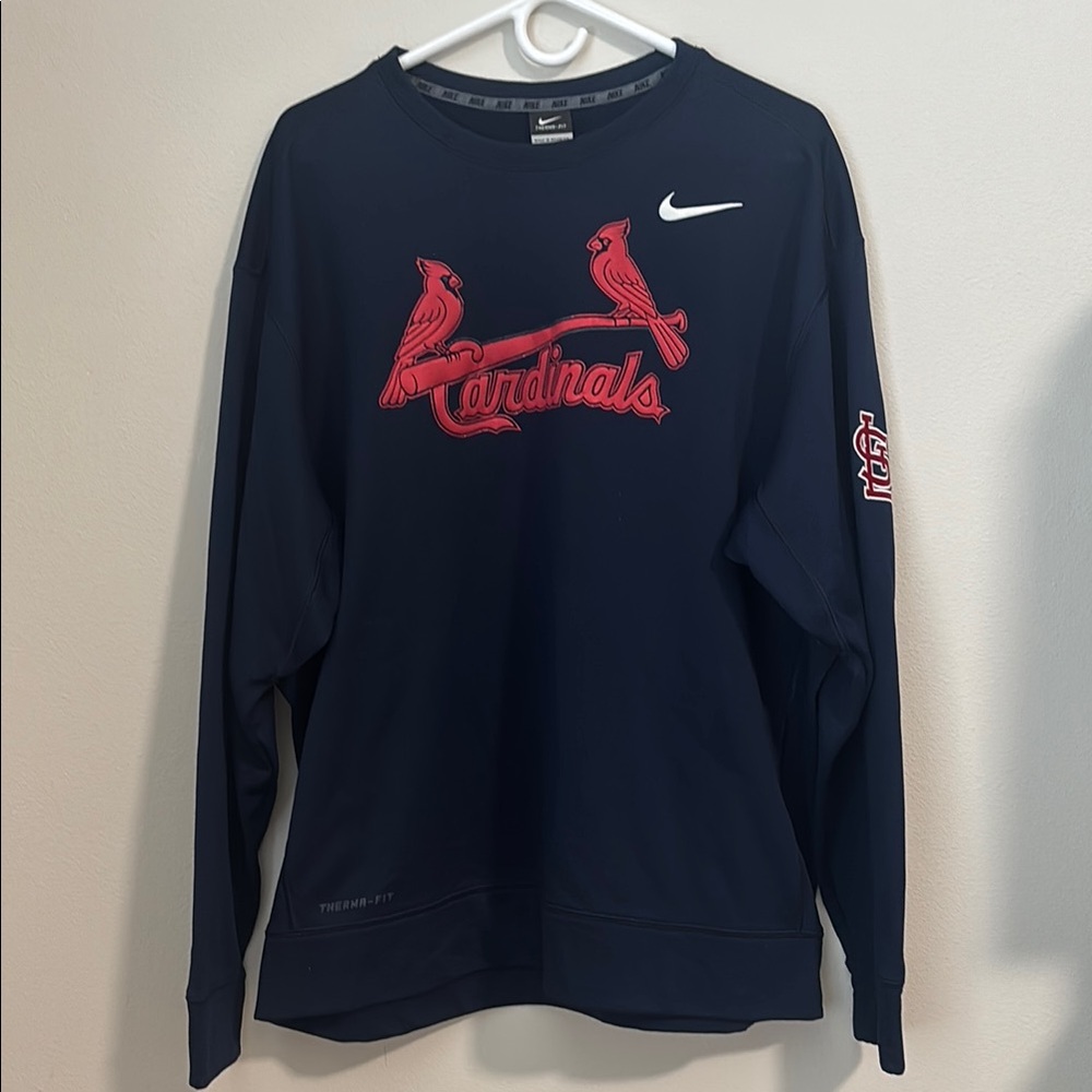Nike Cardinals Therma-Fit Crewneck